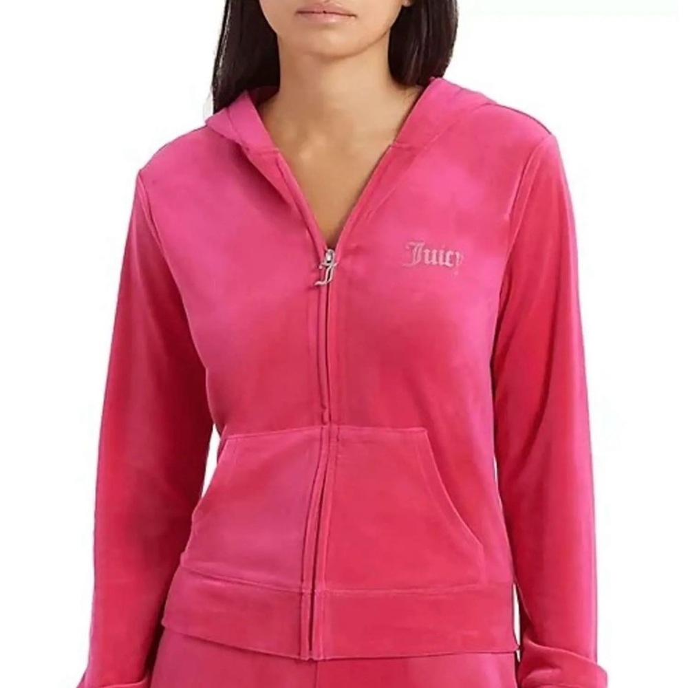NWOT Juicy Couture x Mean Girls Women’s Classic Velour Full Zip Hoodie